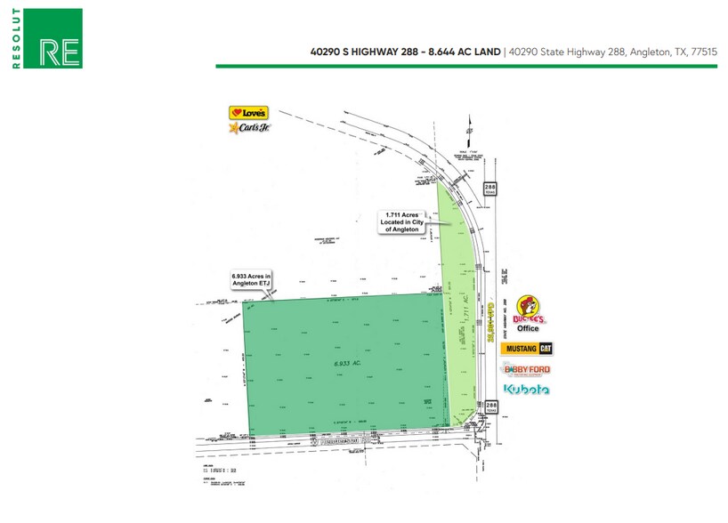 More Photos Of 40290 HWY 288, Angleton Land For Sale