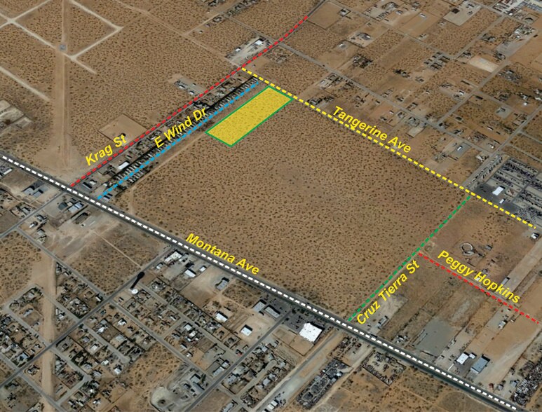 More Photos Of 14580 Tangerine, El Paso Land For Sale