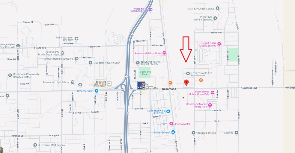 More Photos Of West Rosamond Boulevard, Rosamond Land For Sale