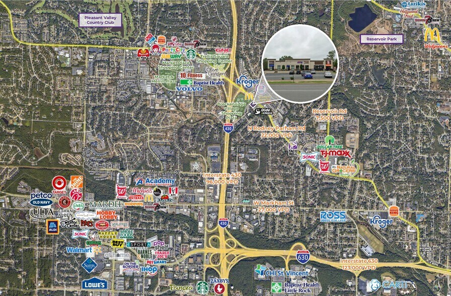 More Photos Of 10121 N Rodney Parham Rd, Little Rock Storefront Retail Office For Lease