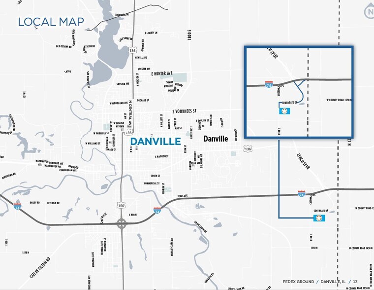 More Photos Of 3620 Borgen Dr, Danville Distribution For Sale