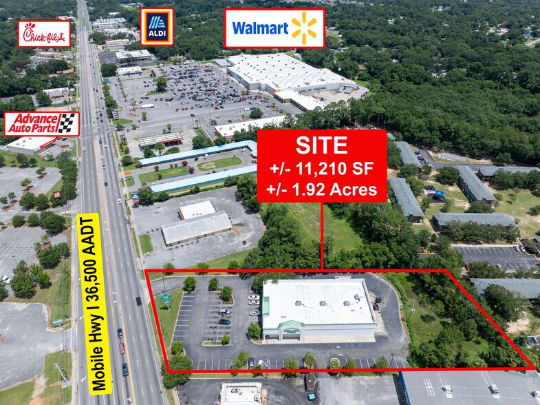 More Photos Of 4510 Mobile Hwy, Pensacola Freestanding For Sale
