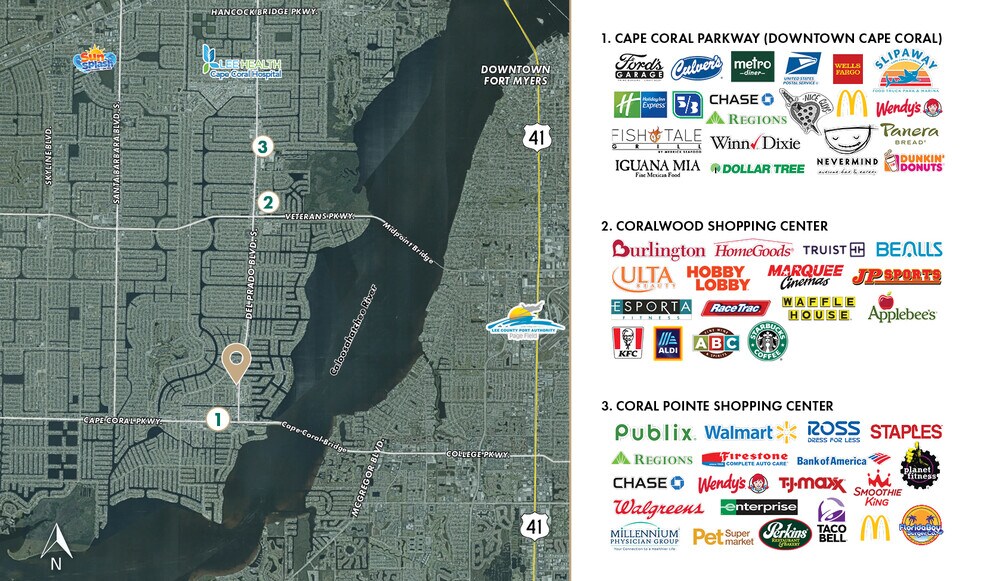 More Photos Of 4320 Del Prado Blvd, Cape Coral Freestanding For Lease