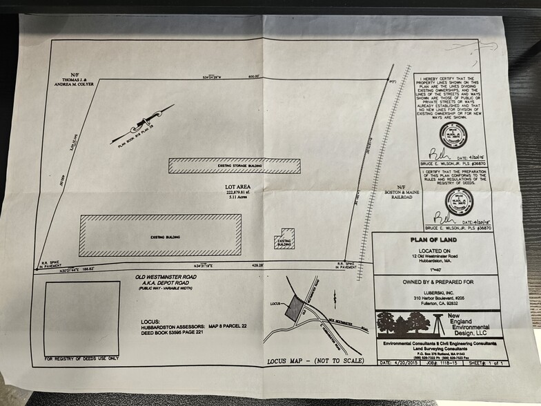 More Photos Of 9 Old Westminster Rd, Hubbardston Warehouse For Sale