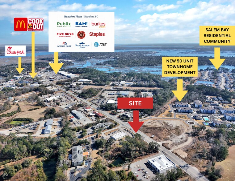 Primary Photo Of 142 Robert Smalls Pky, Beaufort Land For Sale