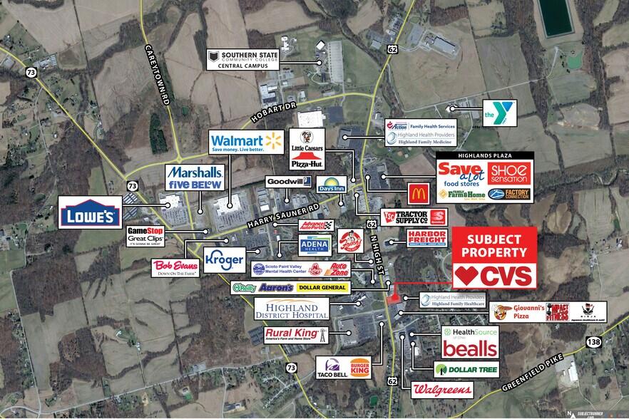 More Photos Of 1400 N High St, Hillsboro Drugstore For Sale