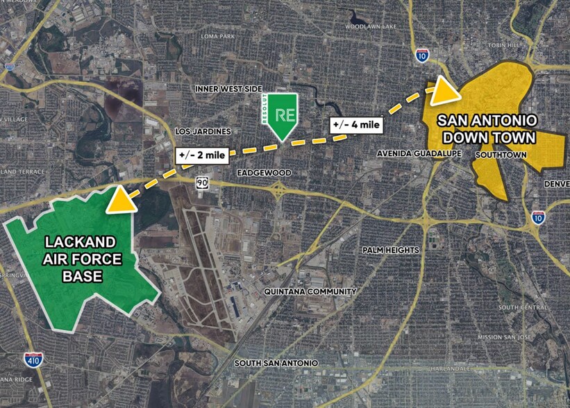 More Photos Of 931 S General McMullen Dr, San Antonio Freestanding For Sale