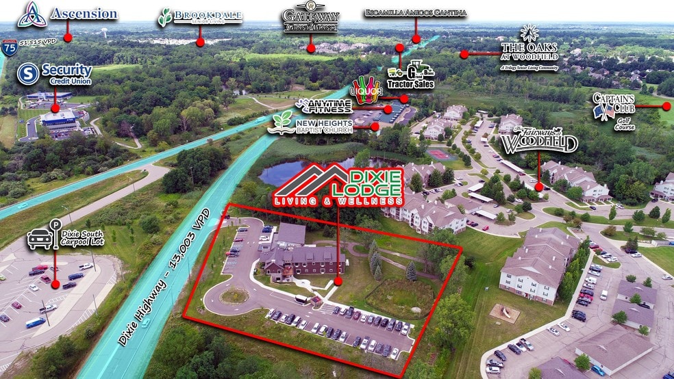 More Photos Of 10483 Dixie Hwy, Holly Rehabilitation Center For Sale