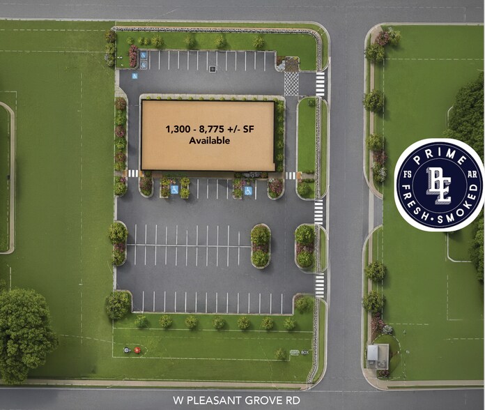 More Photos Of 1739 Pleasant Grove rd, Rogers Storefront For Lease