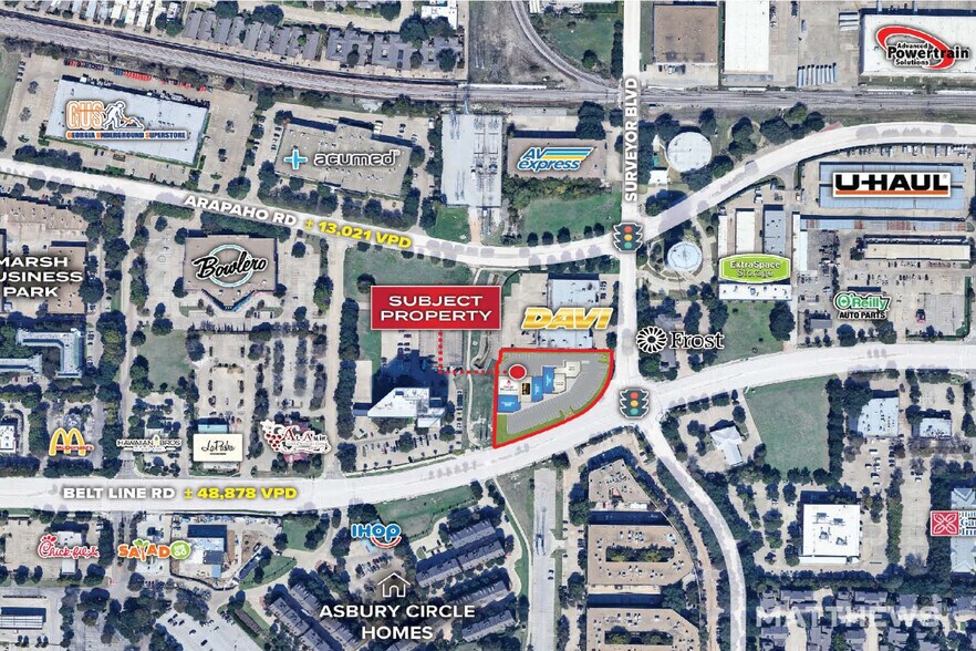 More Photos Of 3953-3965 Belt Line Rd, Addison Supermarket For Lease