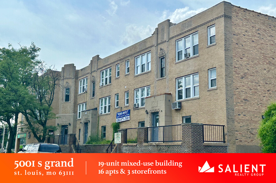 Primary Photo Of 5001 S Grand Blvd, Saint Louis Multifamily For Sale