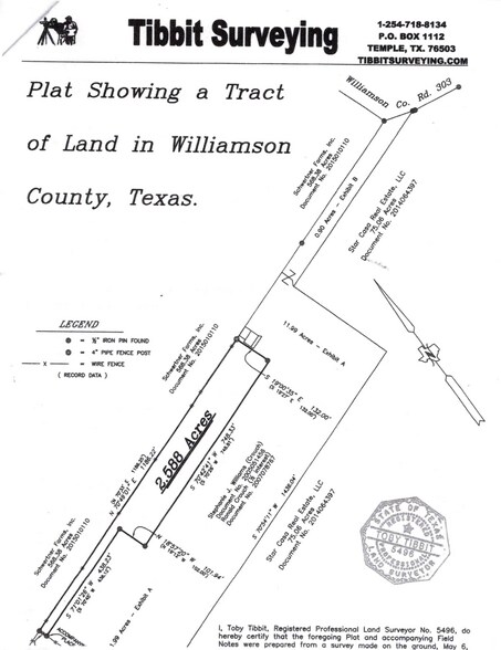 More Photos Of 3007 County Road 303, Jarrell Land For Sale