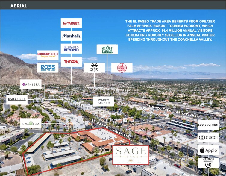 More Photos Of 73255 El Paseo, Palm Desert Storefront Retail Office For Sale