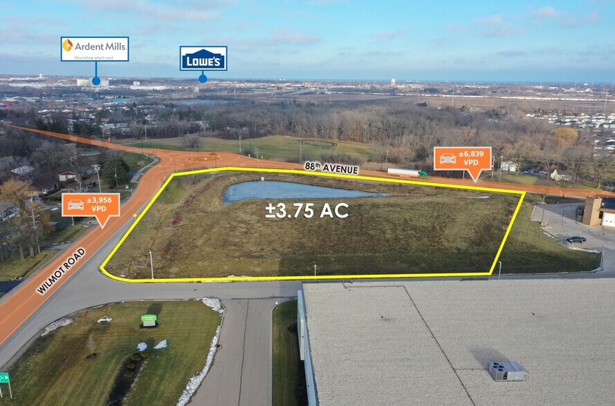 More Photos Of Adj. to Wilmot Road, Pleasant Prairie Land For Sale