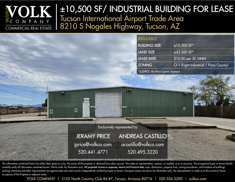 Primary Photo Of 8210 S Nogales Hwy, Tucson Showroom For Lease