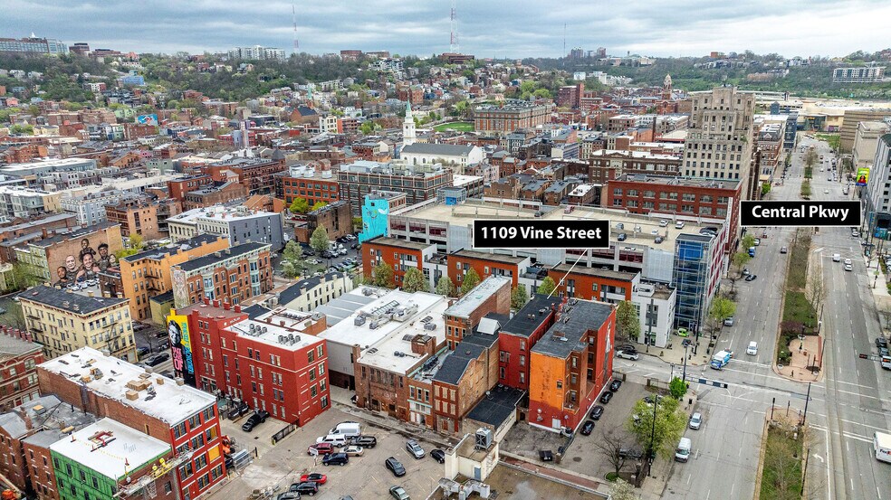 More Photos Of 1107-1111 Vine St, Cincinnati Storefront Retail Residential For Lease