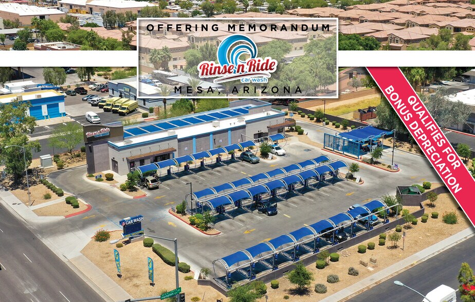 Primary Photo Of 1411 S Country Club Dr, Mesa Carwash For Sale