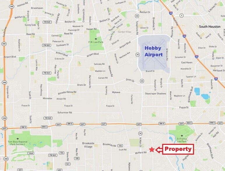 More Photos Of McHard Rd & Old Alvin Rd, Pearland Land For Sale