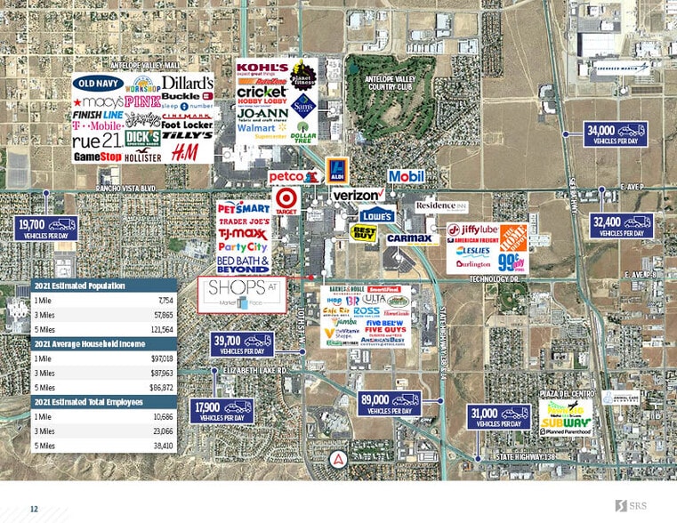 More Photos Of 39176-39532 10th St W, Palmdale Unknown For Lease
