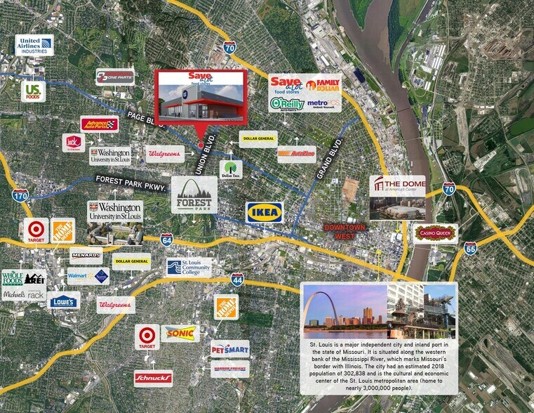 More Photos Of Sav A Lot, Saint Louis Freestanding For Sale