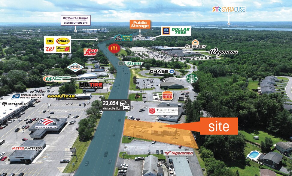 More Photos Of 7601 Oswego Rd, Liverpool Fast Food For Lease