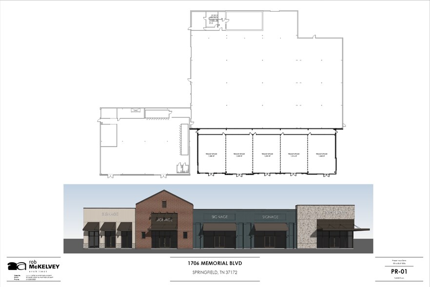 More Photos Of 1704-1706 Memorial Blvd, Springfield Warehouse For Lease