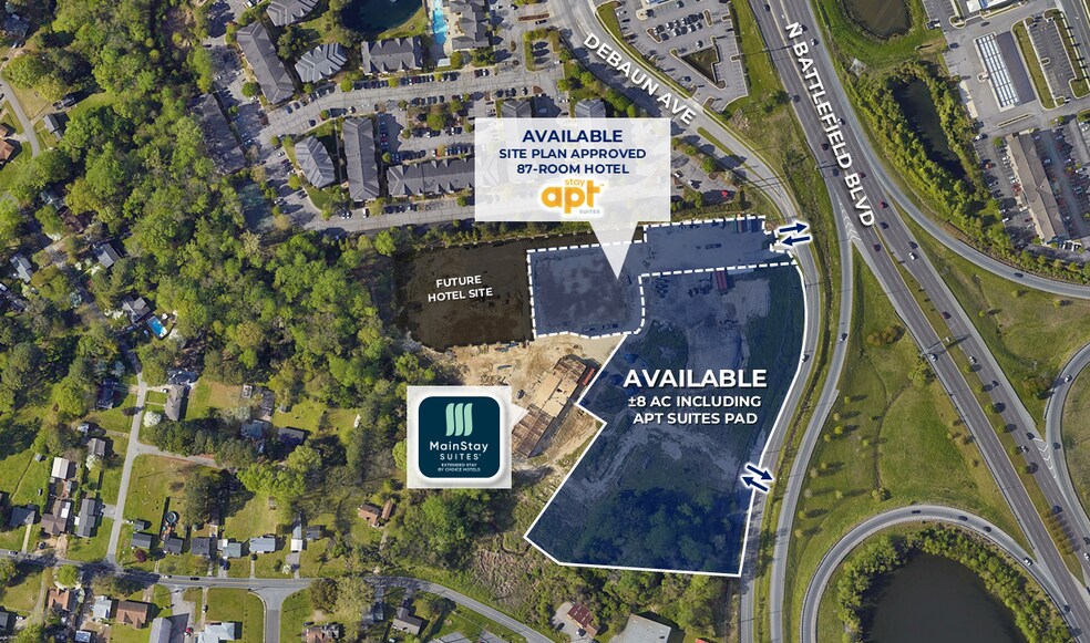 More Photos Of 1664 Debaun Ave, Chesapeake Land For Sale