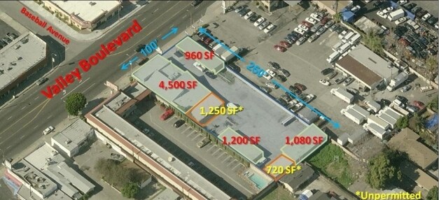 More Photos Of 11769 Valley Blvd, El Monte Storefront Retail Office For Sale