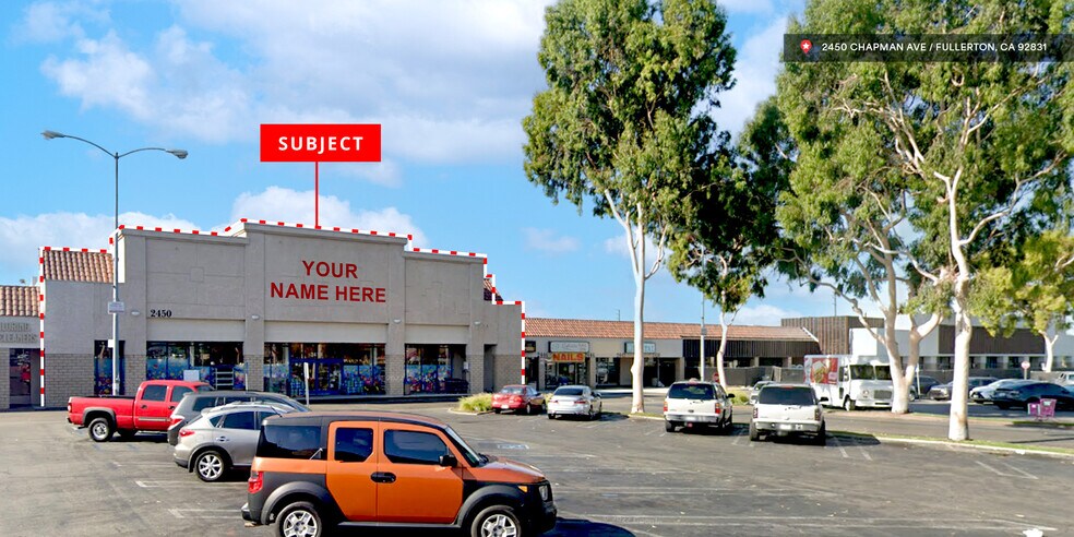 Primary Photo Of 2450 E Chapman Ave, Fullerton Department Store For Lease