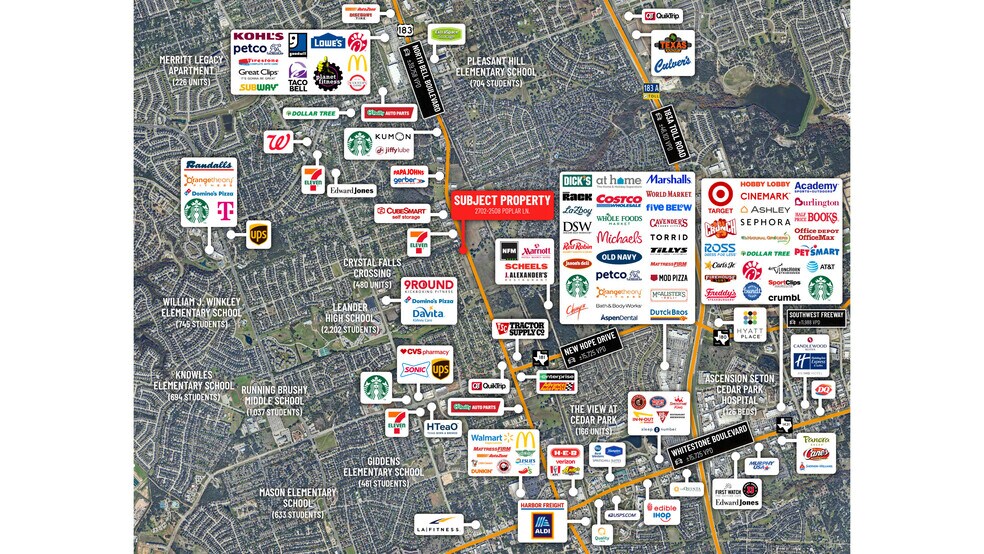 More Photos Of 2702-2508 Poplar ln, Cedar Park Land For Sale