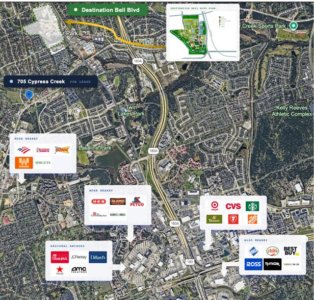 More Photos Of 705 Cypress Creek Rd, Cedar Park Storefront Retail Office For Lease