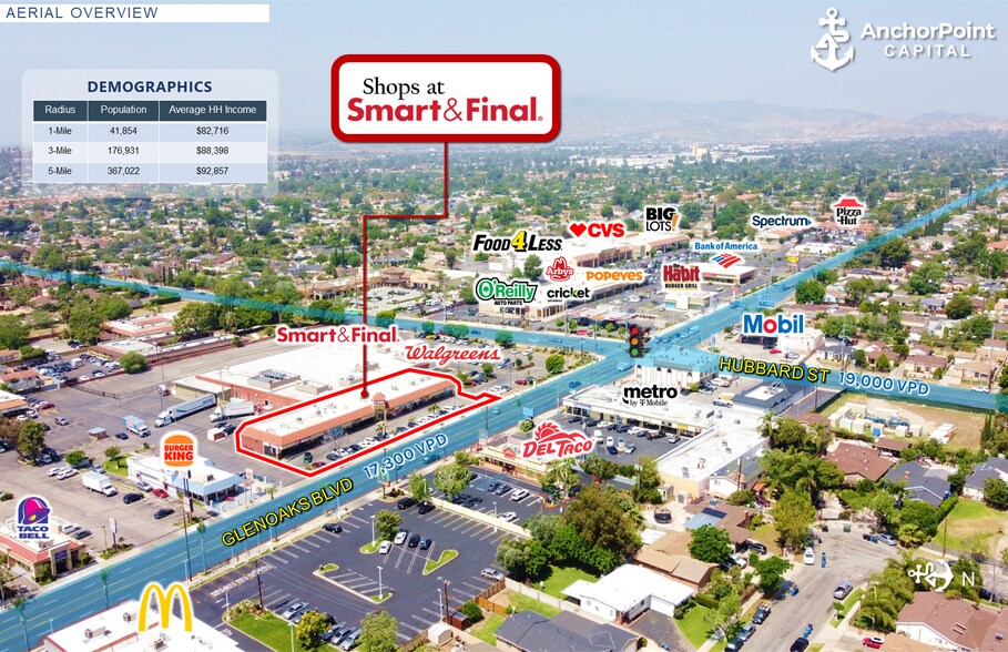 More Photos Of 2040 Glenoaks Blvd, San Fernando General Retail For Sale