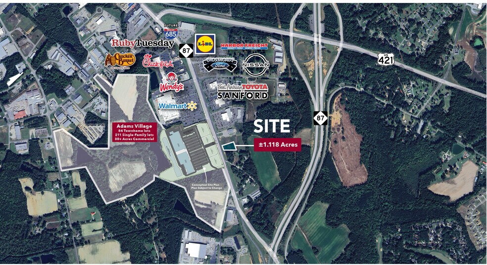 More Photos Of 0 NC 87 Hwy, Sanford Land For Sale
