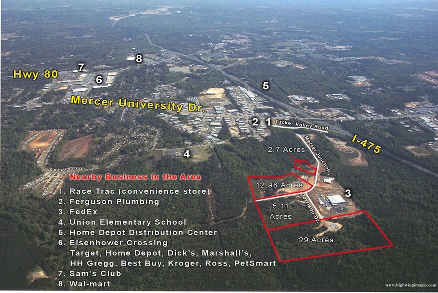Primary Photo Of 250 Mercer Jct, Macon-Bibb Land For Sale