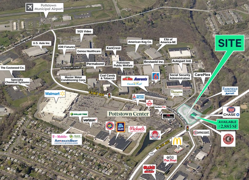 Primary Photo Of 200 Shoemaker Rd, Pottstown Restaurant For Lease