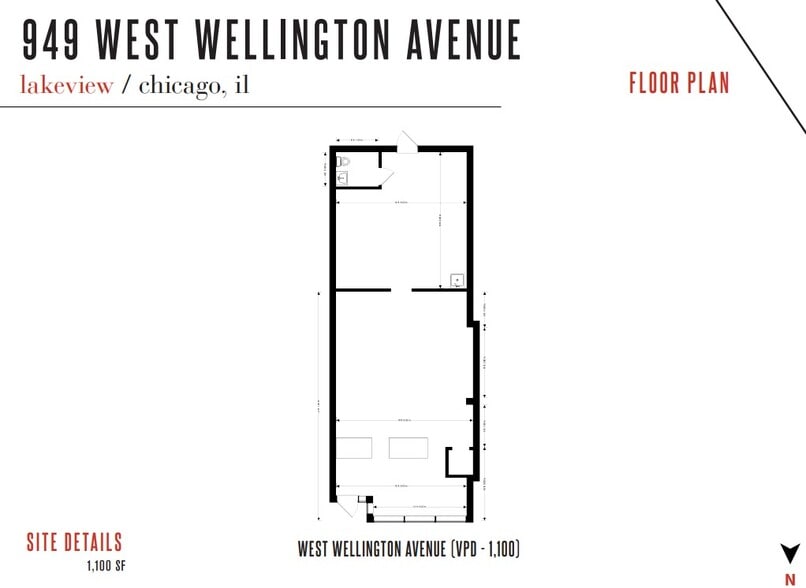 More Photos Of 949-2955 N Sheffield Ave, Chicago Storefront For Lease