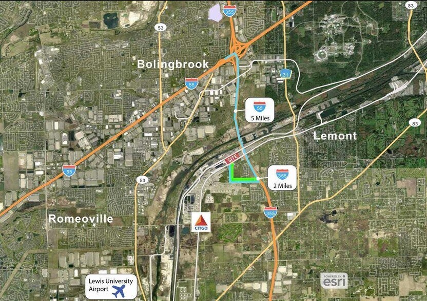 More Photos Of 12300 New Ave, Lemont Truck Terminal For Lease