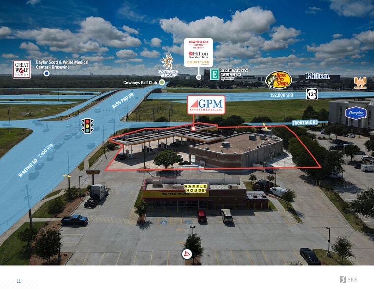 More Photos Of 1700 N Highway 121, Grapevine Service Station For Sale