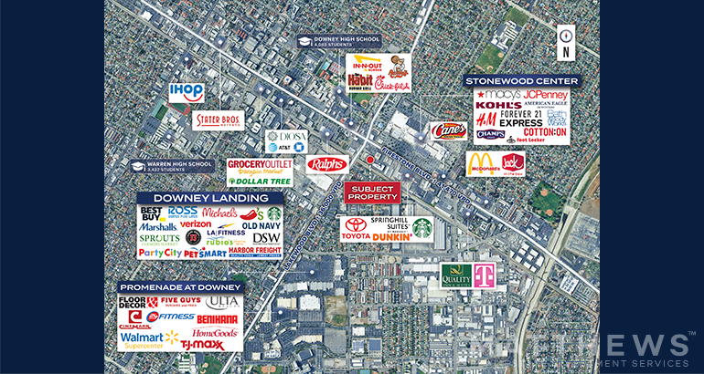 More Photos Of 9020 Firestone Blvd, Downey General Retail For Sale