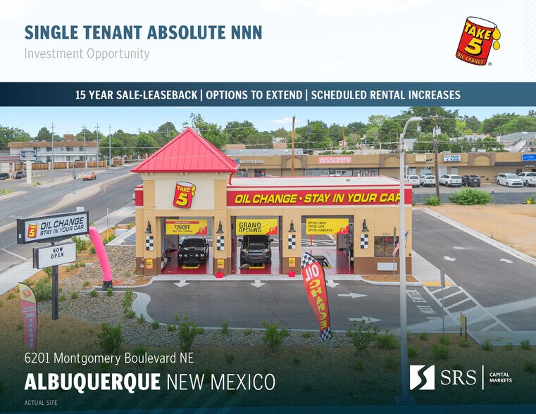 Primary Photo Of 6201 Montgomery Blvd NE, Albuquerque Auto Repair For Sale