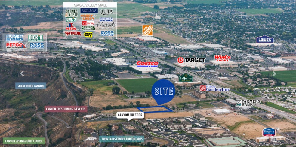 More Photos Of TBD Canyon Crest Lot, Twin Falls Land For Sale