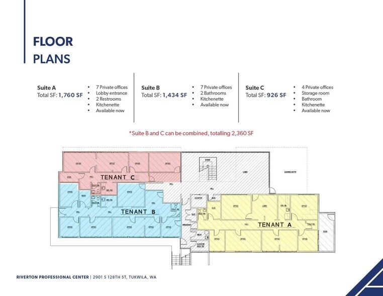More Photos Of 2901 S 128th St, Tukwila Medical For Lease