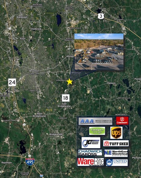 More Photos Of 263 Bedford St, Whitman Warehouse For Lease