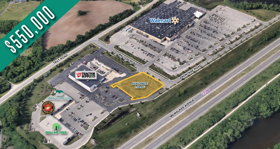 More Photos Of 1851 Milwaukee Ave, Burlington Land For Sale