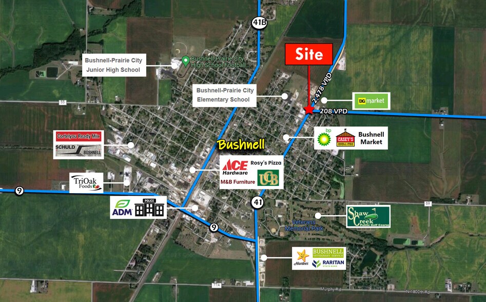 More Photos Of 1099 N Cole St, Bushnell General Retail For Sale