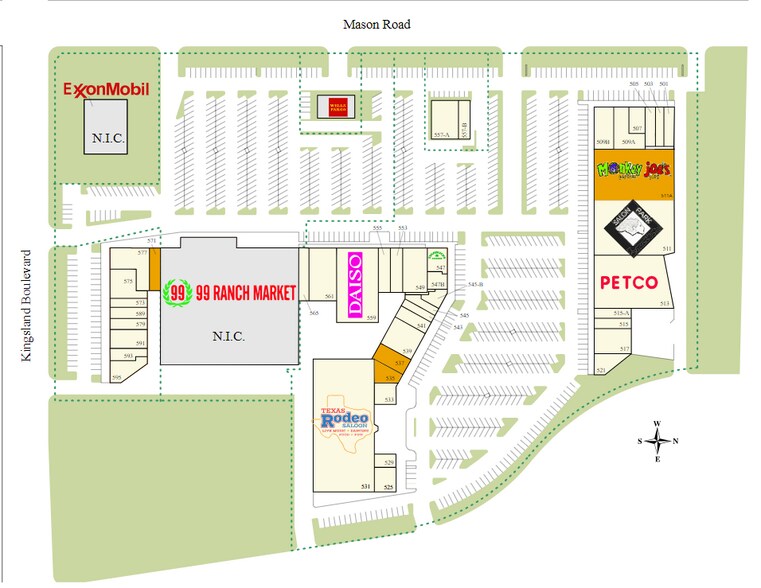 More Photos Of 501-521 S Mason Rd, Katy Storefront For Lease