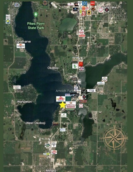 More Photos Of 320 HWY 71 S, Arnolds Park Restaurant For Sale