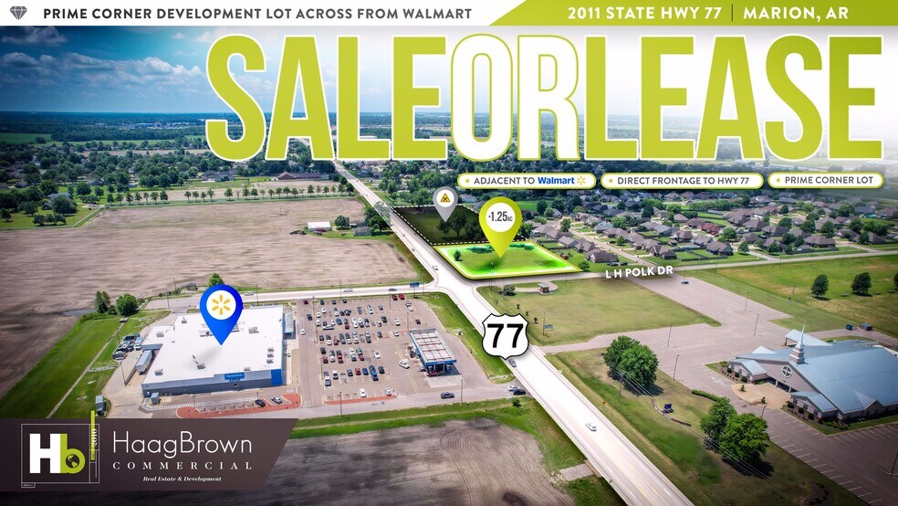 Primary Photo Of State Highway 77 @ L.H. Polk Rd., Marion Land For Lease