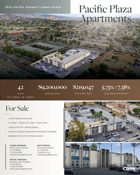 More Photos Of 7645 Pacific Ave, Lemon Grove Apartments For Sale