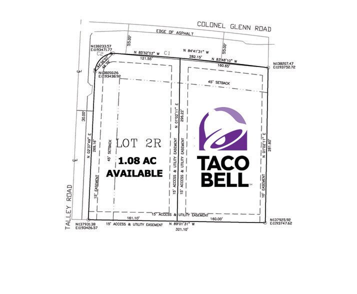 More Photos Of 10623 Colonel Glenn Rd, Little Rock Land For Lease